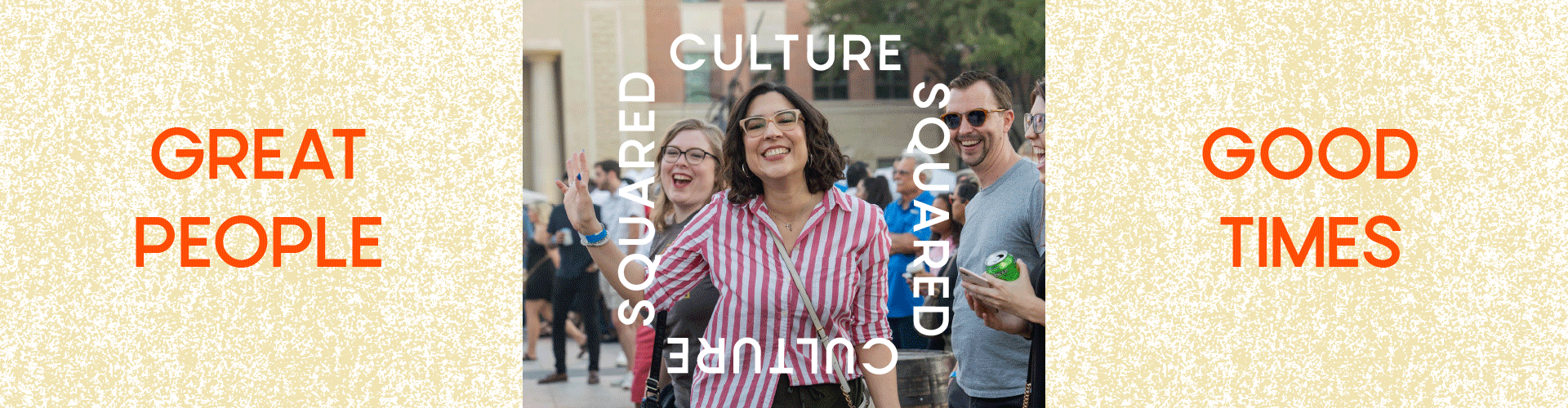 An animated gif of Sugar Land Town Square imagery